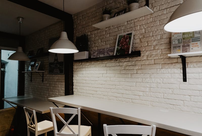 Interior of Apache Pizza restaurant in Temple Bar Dublin